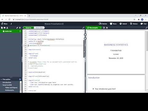 HOW TO MAKE LATEX PPT ONLINE