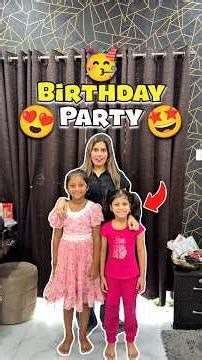 Birthday Party 😍🥳 Day 824 #minivlog #ashortaday #tranding #shorts #omnamahshivay