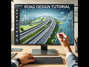🛣 EaglePoint Road Design Tutorial | Road Calc & Road Design Step-by-Step