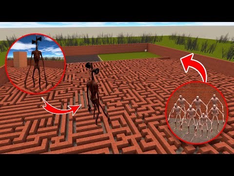 SCP-096 vs SIREN HEAD in Garry’s Mod!