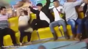 Woman goes commando, loses pants on amusement ride