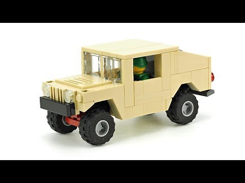 LEGO Army Off-Road Vehicle. MOC Building Instructions