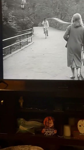 This 1961 movie called something wild. Why is this guy on a cell phone? #screenlife ￼