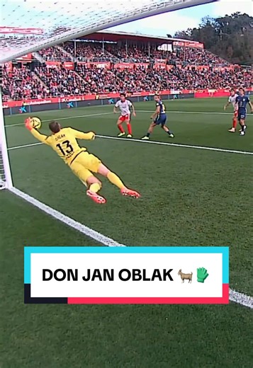 JAN OBLAK 🤯 WHAT. A. SAVE. 😤 #atleticodemadrid #oblak #LALIGA #LALIGAHighlights #football