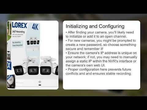 How to Add a Camera to a Lorex NVR – PoE/IP Camera Setup Tutorial