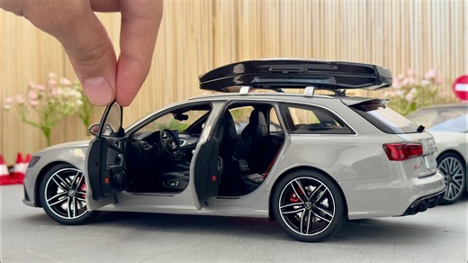 Unboxing The 118 Scale Audi RS6 Diecast Model Car