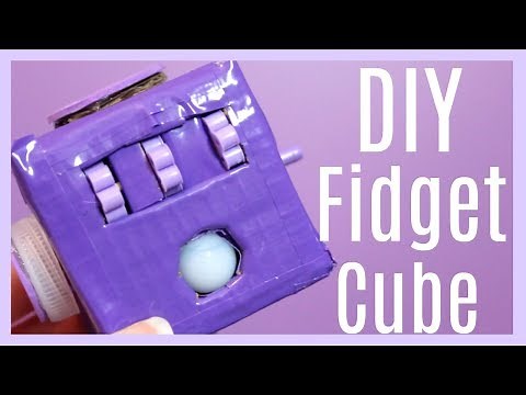 DIY Fidget Cube using Cardboard!