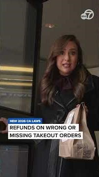 New laws going into effect in CA in 2026