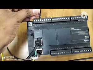 Schneider Electric plc | Basic program and connection of PLC(M221 Schneider)