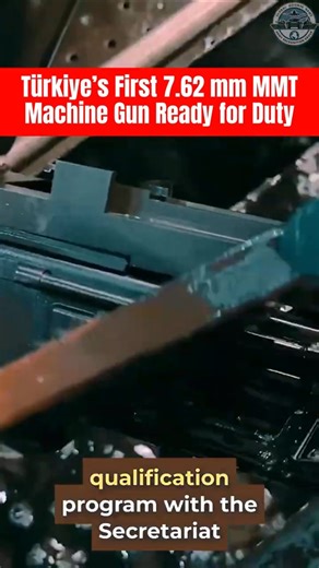 Turkish Lightest 7.62mm Machine Gun in Live Test Fire