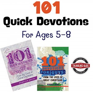 101 Devotions for Kids for Ages 5-8