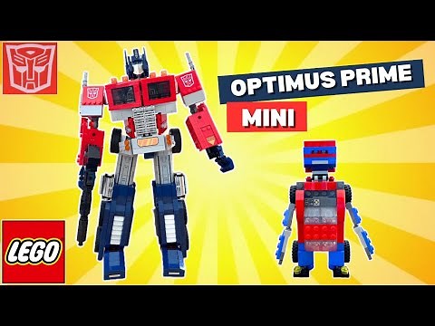 How to Build a Mini LEGO Optimus Prime Transformer | Easy DIY Tutorial