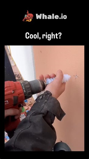 explainingproduction on Instagram: "This post by Yanxyzn is a casual reply to a viral DIY video from @axilaya , which demonstrates installing a metal wall clamp by drilling a hole, inserting a plastic anchor, and securing the clamp with a screw for hanging items like pipes or tools. The Indonesian phrase "Keren juga yaa" translates to "That's cool too, yeah," expressing lighthearted admiration for the simple, effective hack that requires basic tools and avoids complex fixtures. Posted on Decembe