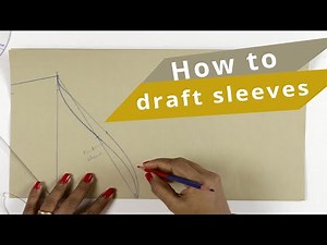 Lesson 3 -How to make basic sleeves pattern in an easy way / application of measurements