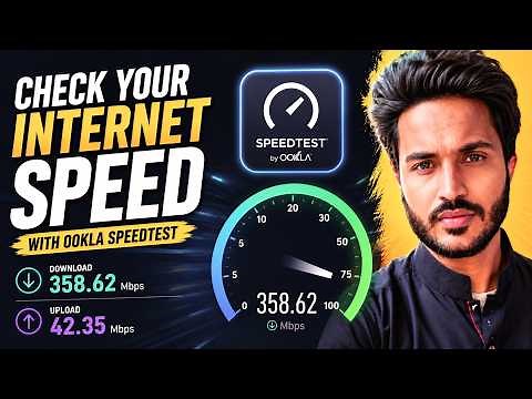 How to Check Your Internet Speed with Ookla Speed Test | Ookla Speed Test App