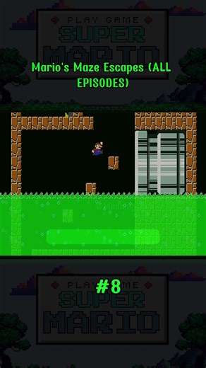 Mario maze escapes #mario #game #super #bro | Mario