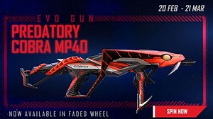 How to get the new Predatory Cobra MP40 skin in Free Fire: Step-by-step guide?