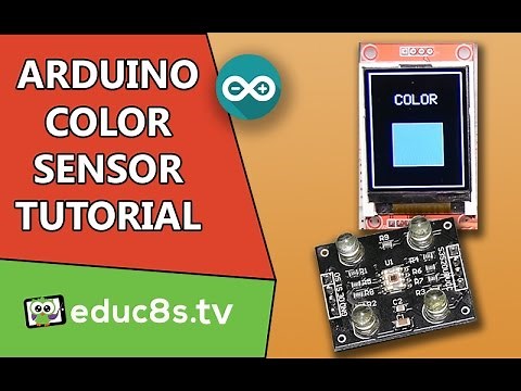 Arduino Color Sensor Tutorial (TCS230) with Arduino Uno and ST7735 color TFT display.