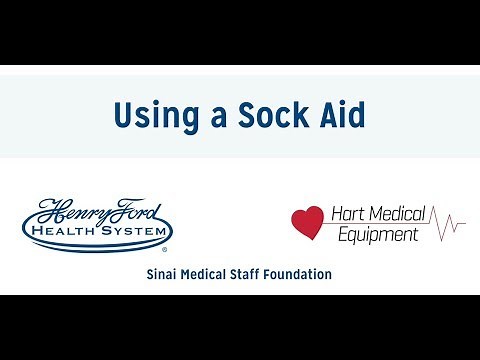 How to Use a Sock Aid