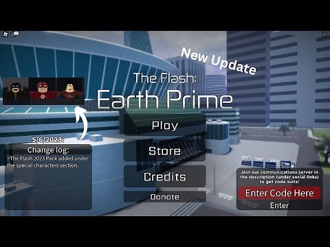 The Flash: Earth Prime (Flash 2023 Pack) Update