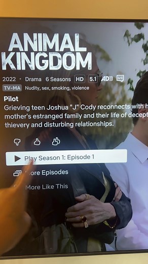 Demanding Another Season of Animal Kingdom on Netflix