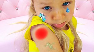 The Boo Boo Story from Diana and Roma | Kids Babie