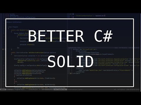 Better C# - SOLID Principles