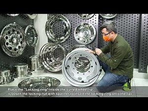 Universal Locking Ring Wheel Simulator Installation