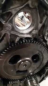 Cummins 5.9 Turbo diesel engine rebuilding tips and tricks. How to align timing marks