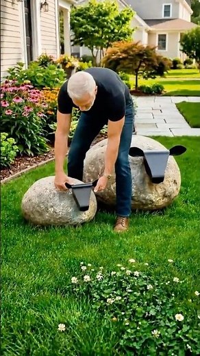 DIY Rock Sheep That Actually Look Good in Your Backyard Farmhouse Garden Decor 🐑🌿