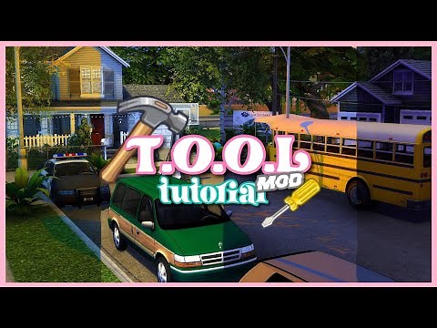 how to use the T.O.O.L mod in the sims👷🏾‍♀️🔨 | sims 4 tutorial