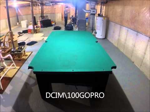 pool table disassemble