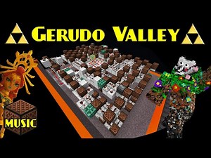Zelda Gerudo Valley with Note Blocks | Minecraft Note Block Song Tutorial