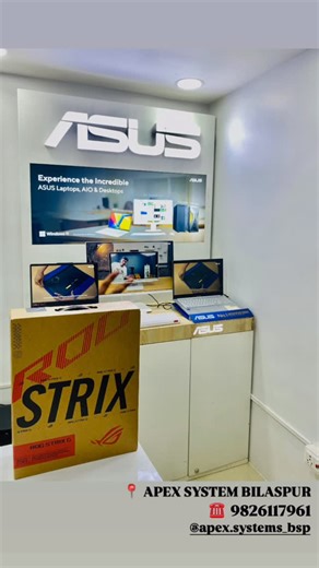APEX SYSTEM BILASPUR on Instagram: "Introducing the all new ASUS ROG STRIX G16 (2025) • Ryzen 9 - 8940HX • 16GB Ram DDR5 6000mhz • 1TB SSD G4 NVME • GEFORCE RTX 5060 - 8GB • 240HZ IPS DISPLAY • Office 2024 + 365 • Eclipse Gray #Asus #Asusindia #Gaming #strix #g16 #rgb #nvidia #geforce #rtxon #rtx5060 #turbo #gadget #accessory #design #look #premium #instagram #daily #follow #feed #promotion #ryzen #ai #2025"