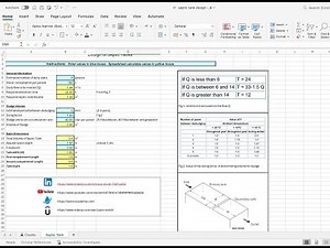 Free Excel Spreadsheet for Septic Tank Design | Full Walkthrough