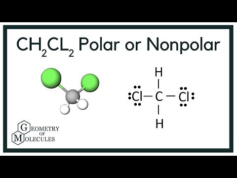 Is CH2Cl2 Polar or Nonpolar? (Dichloromethane)