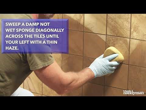 Grouting Tips & Techniques