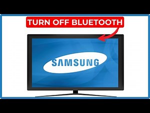 How To Turn Off Bluetooth On Samsung TV (Step by Step Guide)