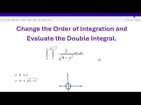 Change the Order of Integration and Evaluate the Double Integral