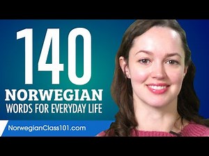 140 Norwegian Words for Everyday Life - Basic Vocabulary #7
