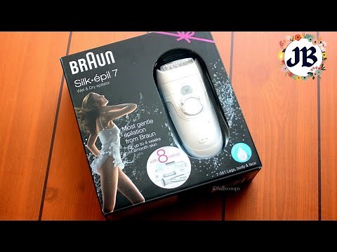 Braun Silk Epil 7 Unboxing, Demo & Review | How to Use Braun Silk Epil Epilator | Best Epilator