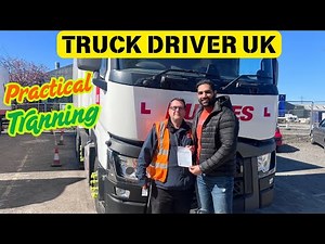 How To Become a Truck Driver In UK HGV Class 1 Practical Training – Real Footage & What to Expect