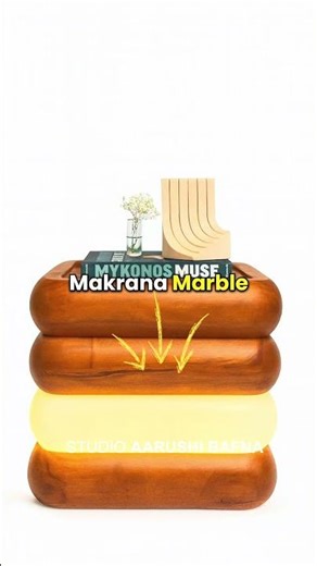 A Side Table can become a Lamp? | Fat Stack Light by Bombay Design Lab