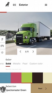 Our new #MackTruckBuilder is here 🚚🛠️ Select from a broader variety of truck models and customize them to meet your functional and design needs. Get started now by visiting our website. #MackTrucks | Mack Trucks