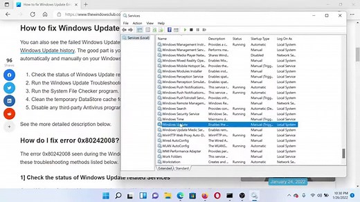 Fix 0x80242008 Windows Update Error Code