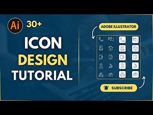 Master Icon Design in Adobe Illustrator: Icon Design Illustrator tutorial for Beginners