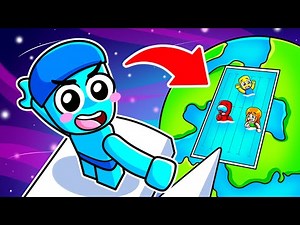 Awita SALTA del TRAMPOLÍN ACUÁTICO Más ALTO en Roblox!