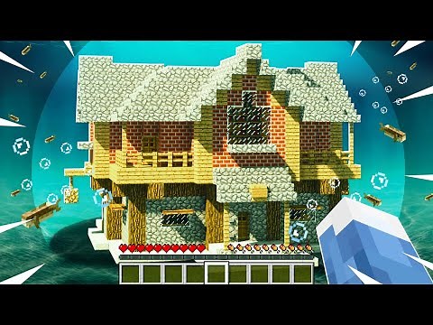 SUPER REALISTIC UNDERWATER MINECRAFT HOUSE! w/ 09sharkboy