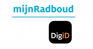 Met de DigiD-app inloggen in mijnRadboud