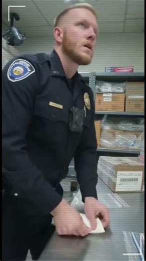 Officer Caught Snorting Crack in Evidence Room on Camera!”